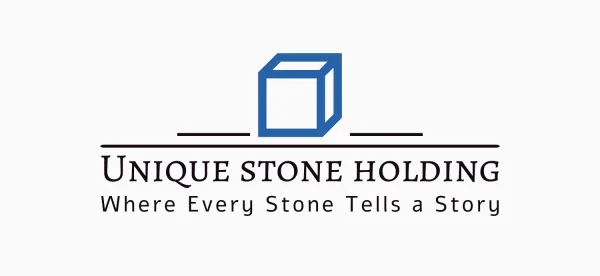 Unique stone holding logotipas