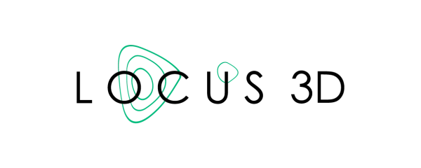 Locus 3D logotipas